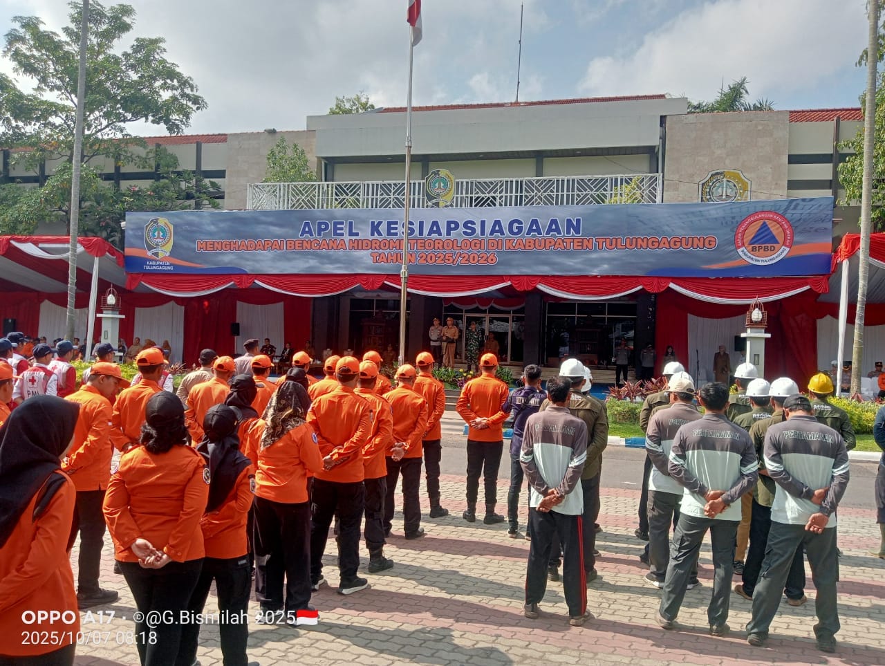 Pemeritahan Tulungagung Gelar Apel Siaga Bencana Hidrometeorologi Tahun 2025/2026 Pemeritahan Tulungagung Gelar Apel Siaga Bencana Hidrometeorologi Tahun 2025/2026