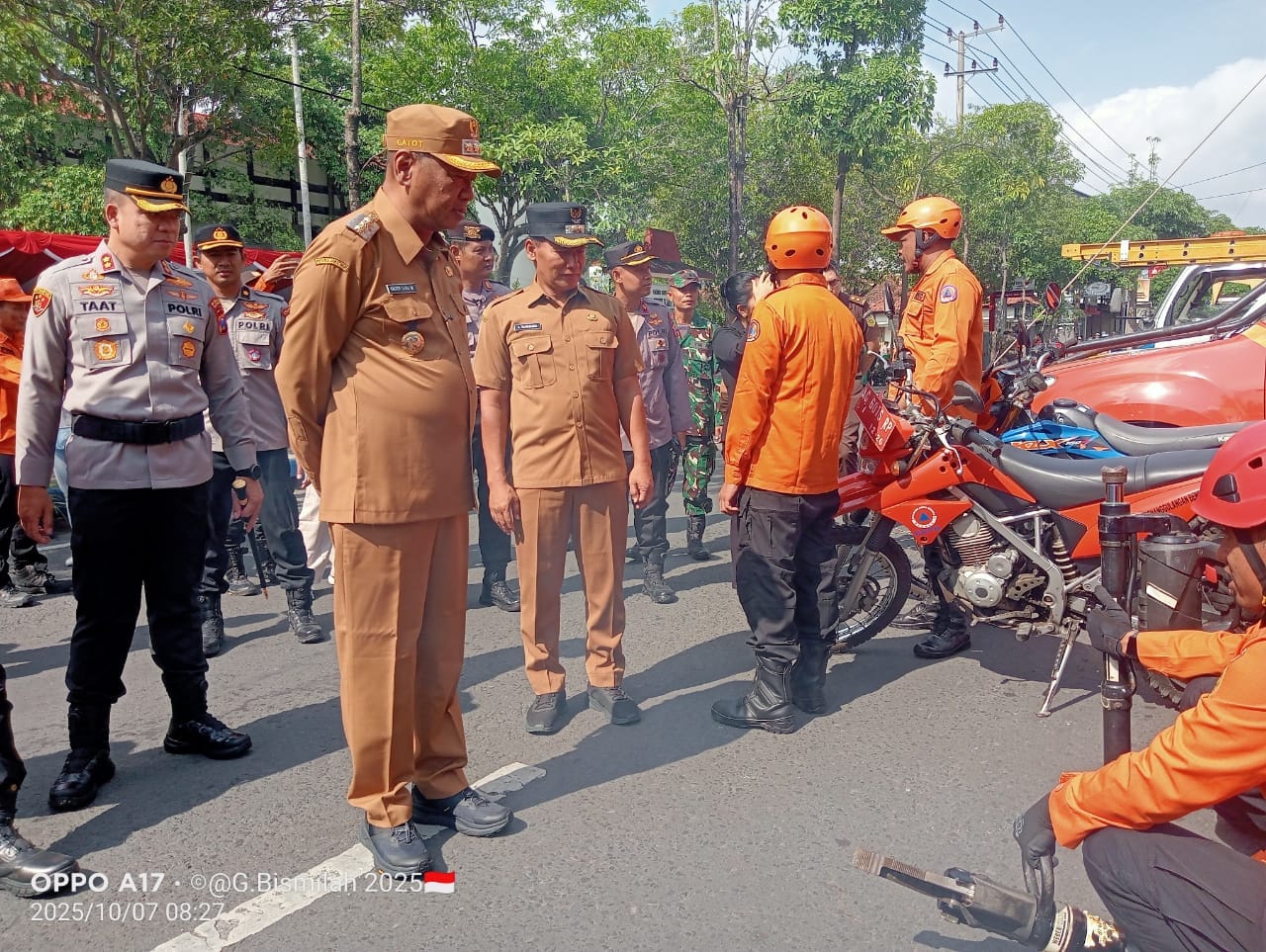 Pemeritahan Tulungagung Gelar Apel Siaga Bencana Hidrometeorologi Tahun 2025/2026