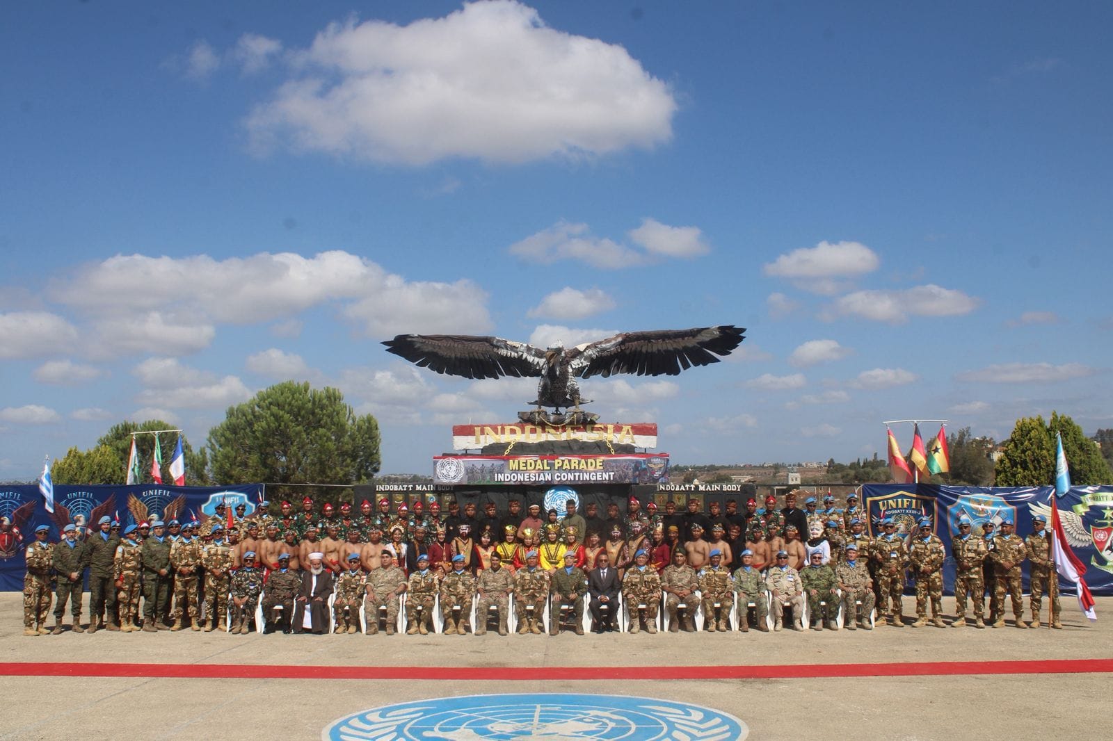 Prajurit Konga 2025 Terima Penghargaan UN Medal Setelah 6 Bulan Misi Perdamaian di Lebanon