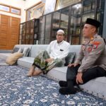 Penggalangan, Kapolsek Widang Silaturahmi ke Pengasuh Ponpes Al Ghuroba