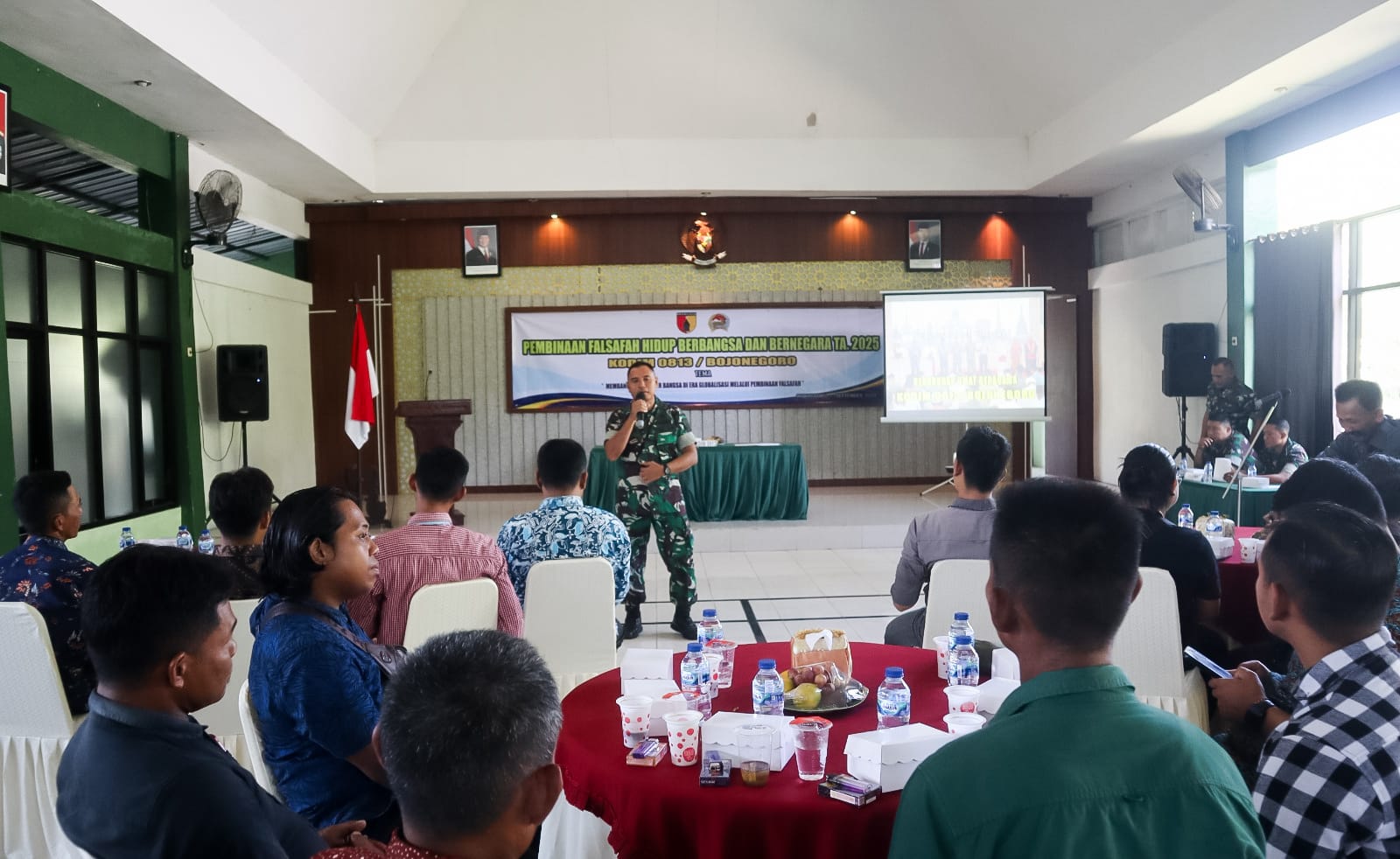 Bangun Karakter Bangsa, Kodim Bojonegoro Gelar Pembinaan Falsafah Hidup Berbangsa dan Bernegara