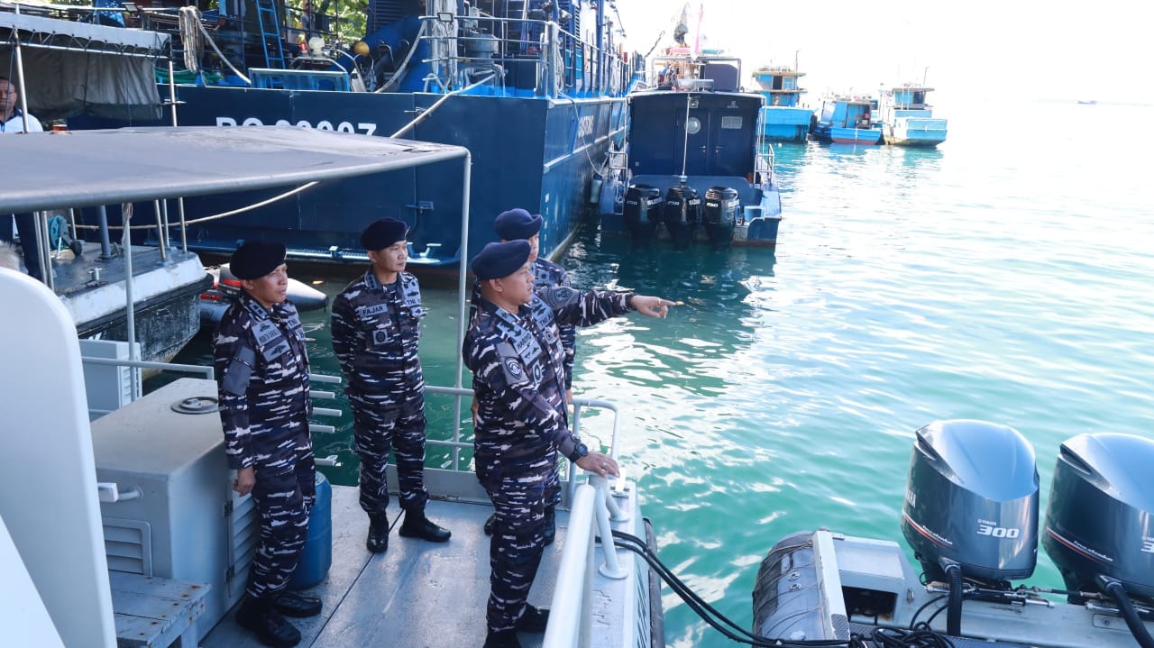 Perkuat Sinergi Operasional, Dankodaeral XIV Sambut Kunjungan Kerja Kadisopslatal Di Sorong