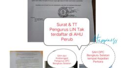 Bertus MS Siap Lapor Ke APH Terkait Surat Palsu yang Mengatasnamakan LIN Bengkulu
