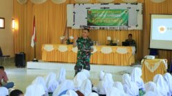 Satgas TMMD ke-126 Kodim 1505/Tidore Berikan Penyuluhan Bahaya Narkoba kepada Pelajar