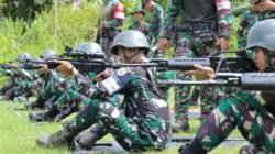 Denmako Koarmada III Latih Kemampuan Dasar Prajurit Melalui Latihan Menembak