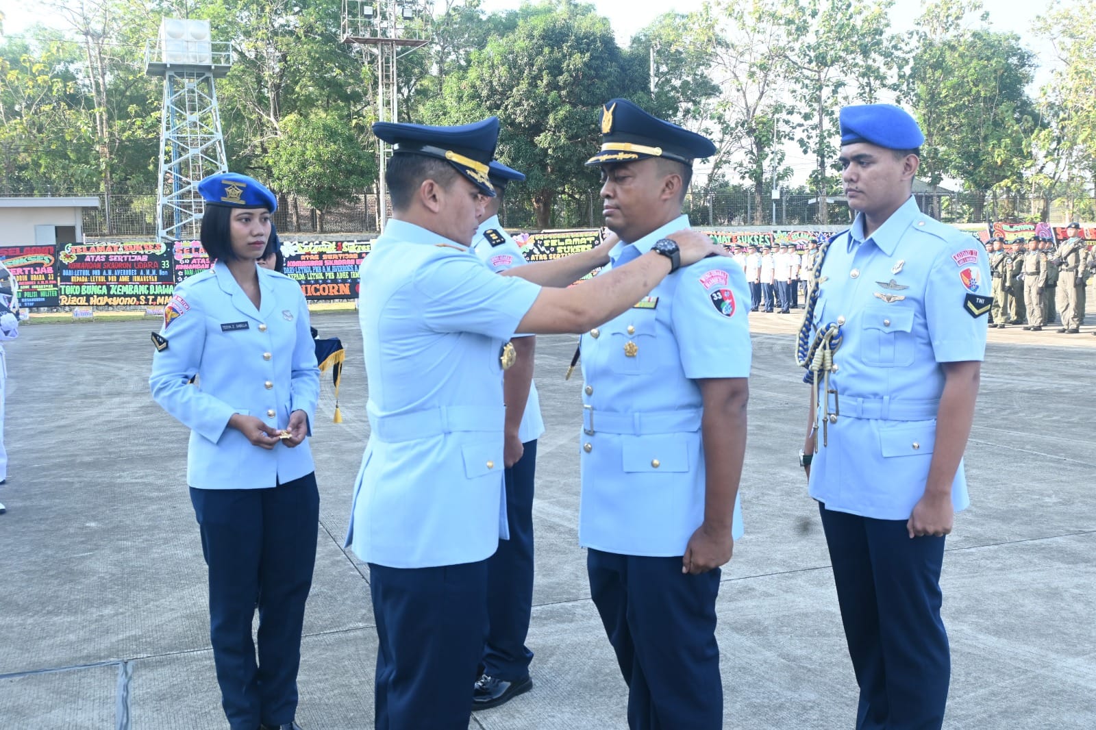 Danlanud Sultan Hasanuddin Pimpin Sertijab Danskadron Udara 33