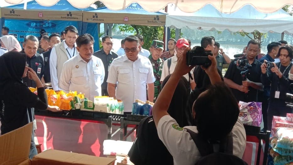 Dukung Ketahanan Pangan, Pj Kasdim Hadiri Pembukaan Gerakan Pangan Murah