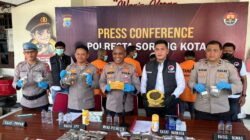 Polresta Sorong Kota Musnahkan Ganja, Masuk dari Jayapura Melalui Jalur Laut