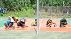 Lapangan Bola Voli TMMD Kodim 1505/Tidore Rampung, Warga Siap Manfaatkan untuk Kegiatan Olahraga