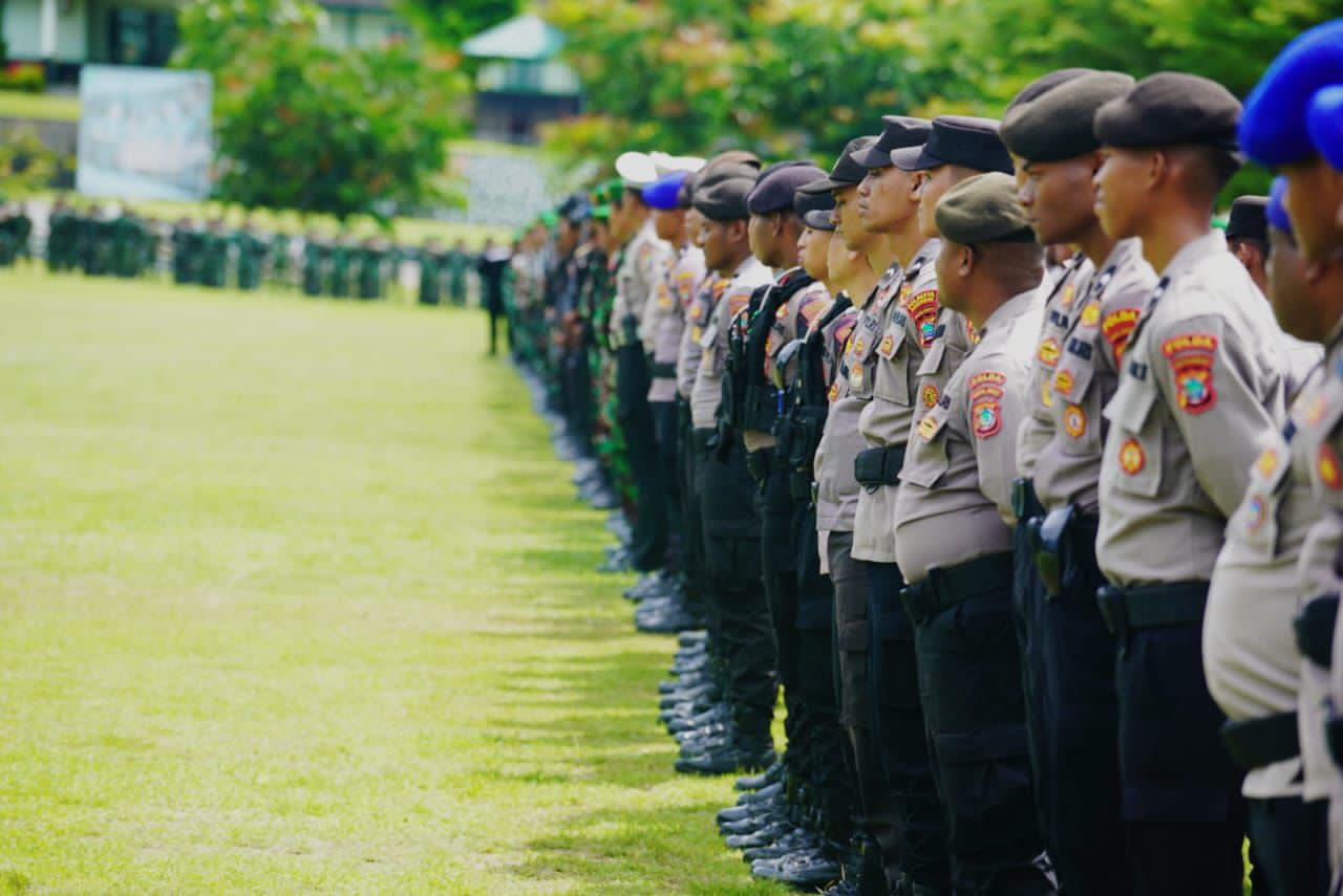 Pangdam Kasuari Pimpin Apel Gelar Pasukan Amankan Kunjungan Kerja Wapres RI di Manokwari “Kesigapan Penuh Adalah Kunci”