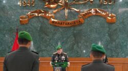 Gubernur Akademi Militer Pimpin Sertijab dan Tradisi Warga Akmil