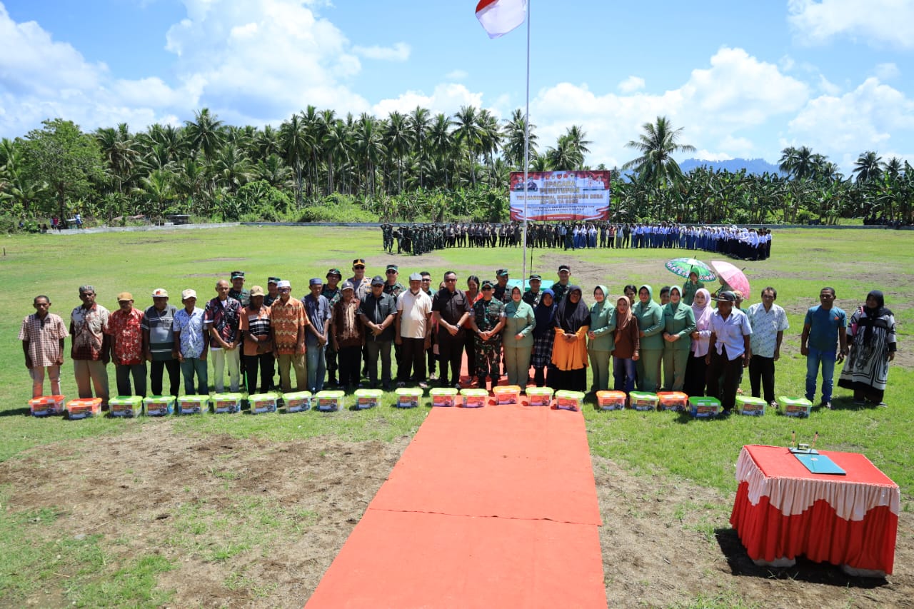 TMMD ke-126 Kodim 1505/Tidore Resmi Ditutup Bukti Nyata TNI Hadir untuk Rakyat