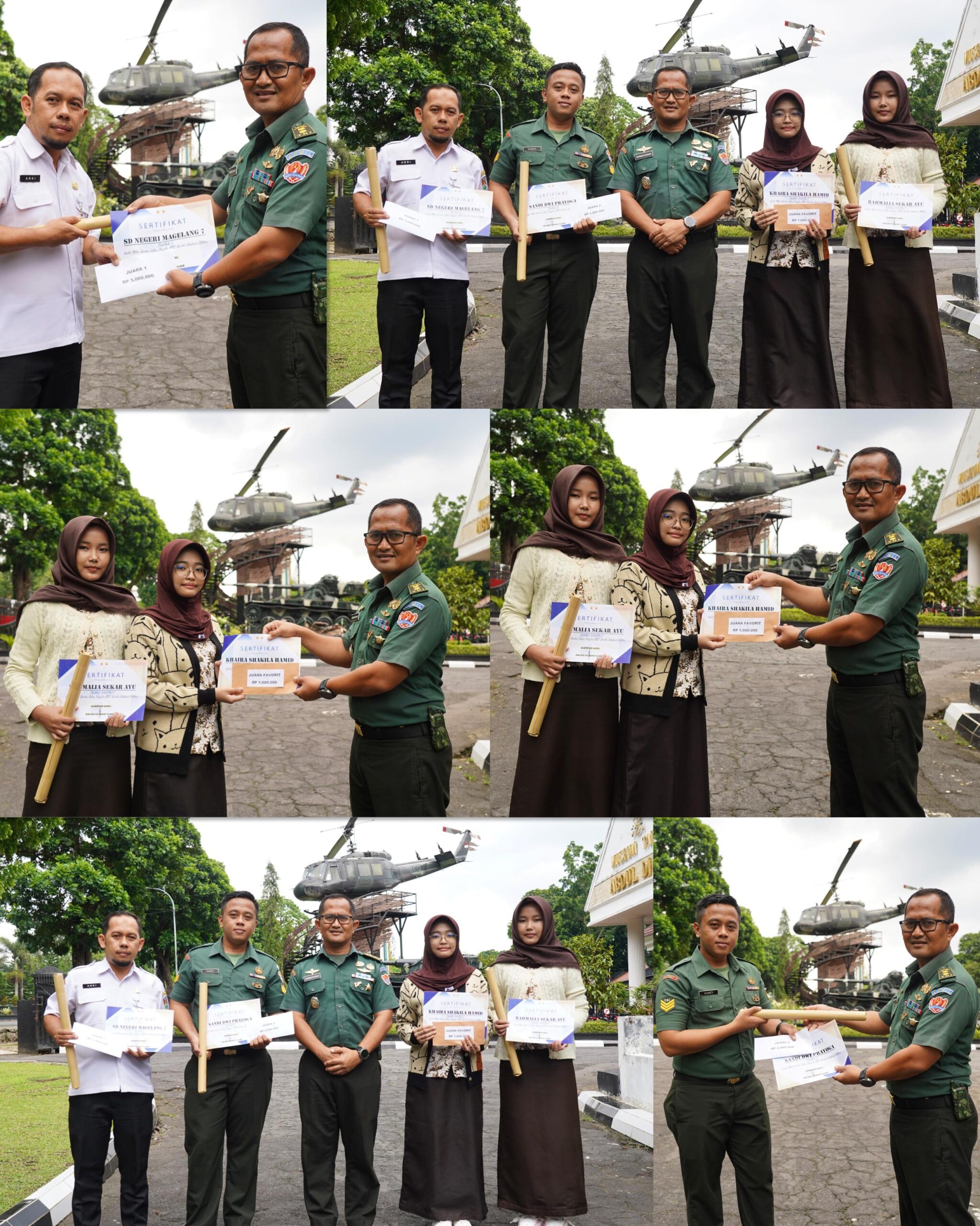 Kapen Akmil Serahkan Penghargaan Lomba Video Konten HUT ke-68 Akademi Militer