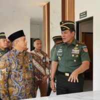 Gubernur Akmil Resmikan Rumah Jaga Kesatrian Telah Direnovasi Bersama Akmil–BNI