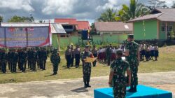 Upacara Penutupan TMMD ke-126 di Kampung Babak Berjalan Aman dan Lancar