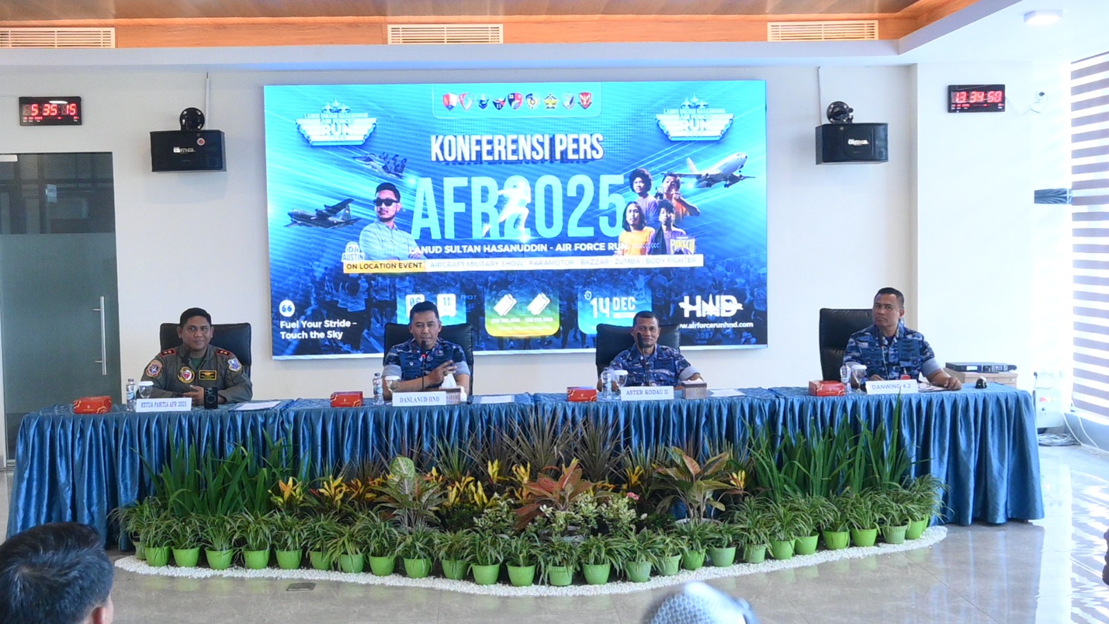 Lanud Sultan Hasanuddin Akan Menggelar Kembali Air Force Run 2025, Targetkan 4.000 Pelari