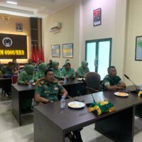 Kodim 0906/Kkr Ikuti Talkshow Pencegahan dan Penanganan KDRT dari Dinas Pembinaan Mental TNI AD