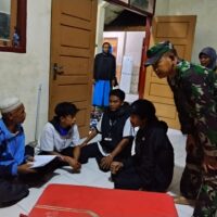 Koramil 0821-14/Pronojiwo Intensifkan Patroli Malam di Zona Merah Gunung Semeru untuk Lindungi Warga