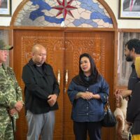 Panglima TNI Dampingi Menhan RI Tinjau Langsung Pengungsi Banjir di Pidie Jaya, Aceh