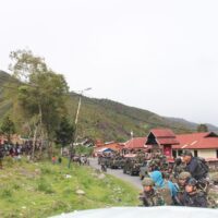 TNI–Polri Gelar Patroli Gabungan Perketat Keamanan Puncak Jaya