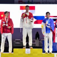 Atlet Taekwondo Indonesia Arya Danu Susilo Tambah 1 Medali Emas SEA Games 2025 di Thailand
