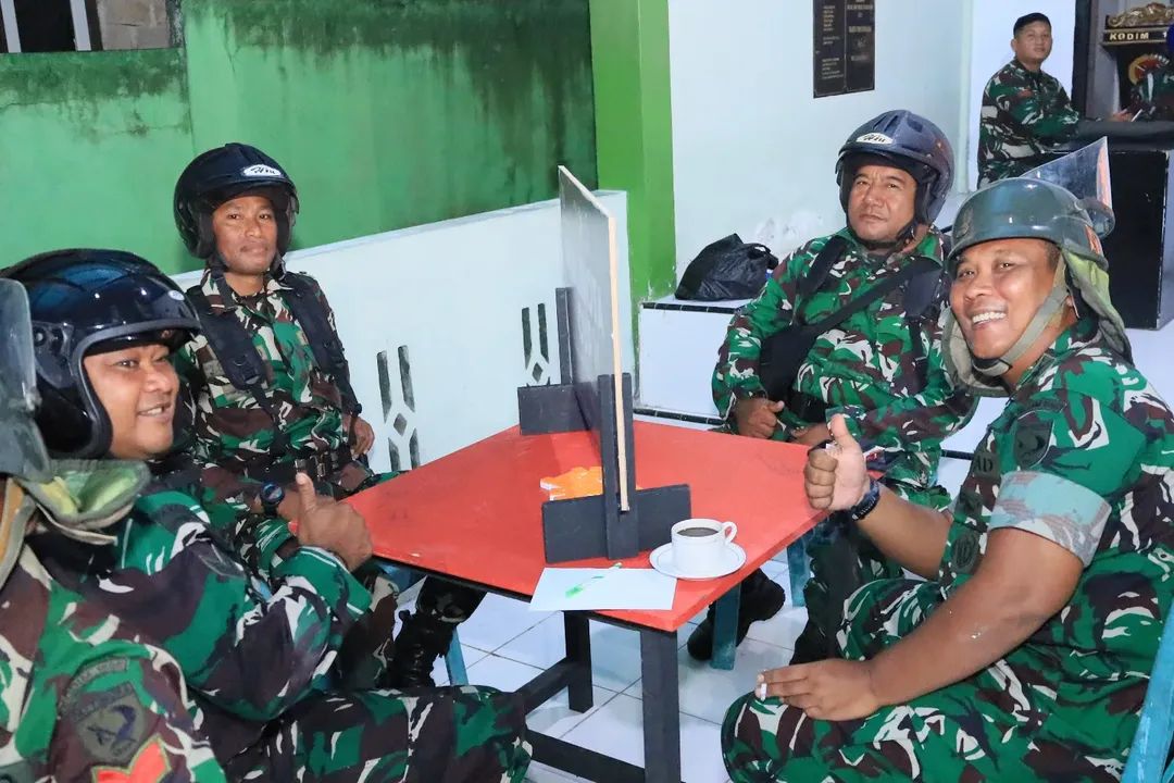 Isi Waktu Stand By Nataru, Dandim 1505/Tidore Gelar Pertandingan Domino