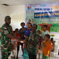Sambut Bulan Kasih Natal 2025, Kodim 1715/Yahukimo Gelar Lomba Paduan Suara