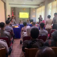 Wakapolresta Sorong Kota Pimpin Sidang BP4R, Tujuh Pasangan Personel Siap Bangun Rumah Tangga Berlandaskan Iman dan Tanggung Jawab