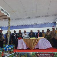 Dandim 1715/Yahukimo Hadiri HUT Ke-23 Kab. Yahukimo dan Natal Bersama Korpri, TNI/Polri dan Masyarakat