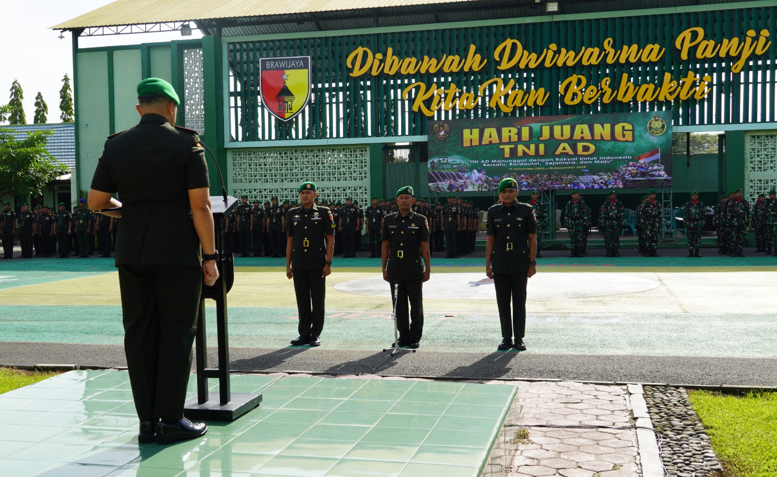 Dandim Bojonegoro Pimpin Upacara Peringatan Hari Juang TNI AD Tahun 2025