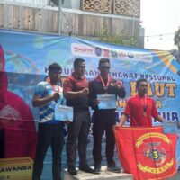 Prajurit Armada III Torehkan Prestasi pada OWF Piala Gubernur Jawa Timur 2025