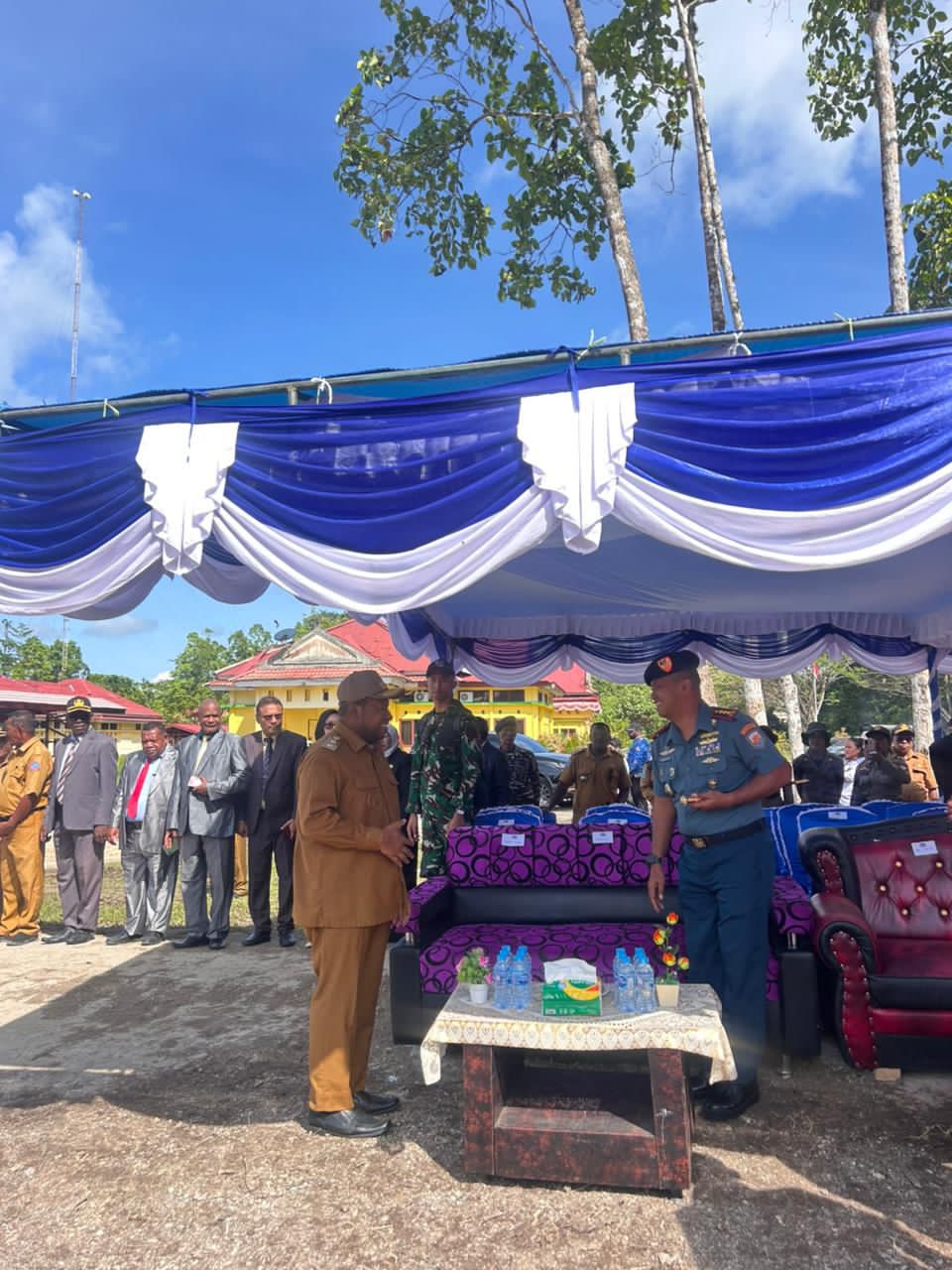 Armada III Hadiri Launching Manajemen Talenta ASN dan Peletakan Batu Pertama Gedung Assessment di Sorong Selatan