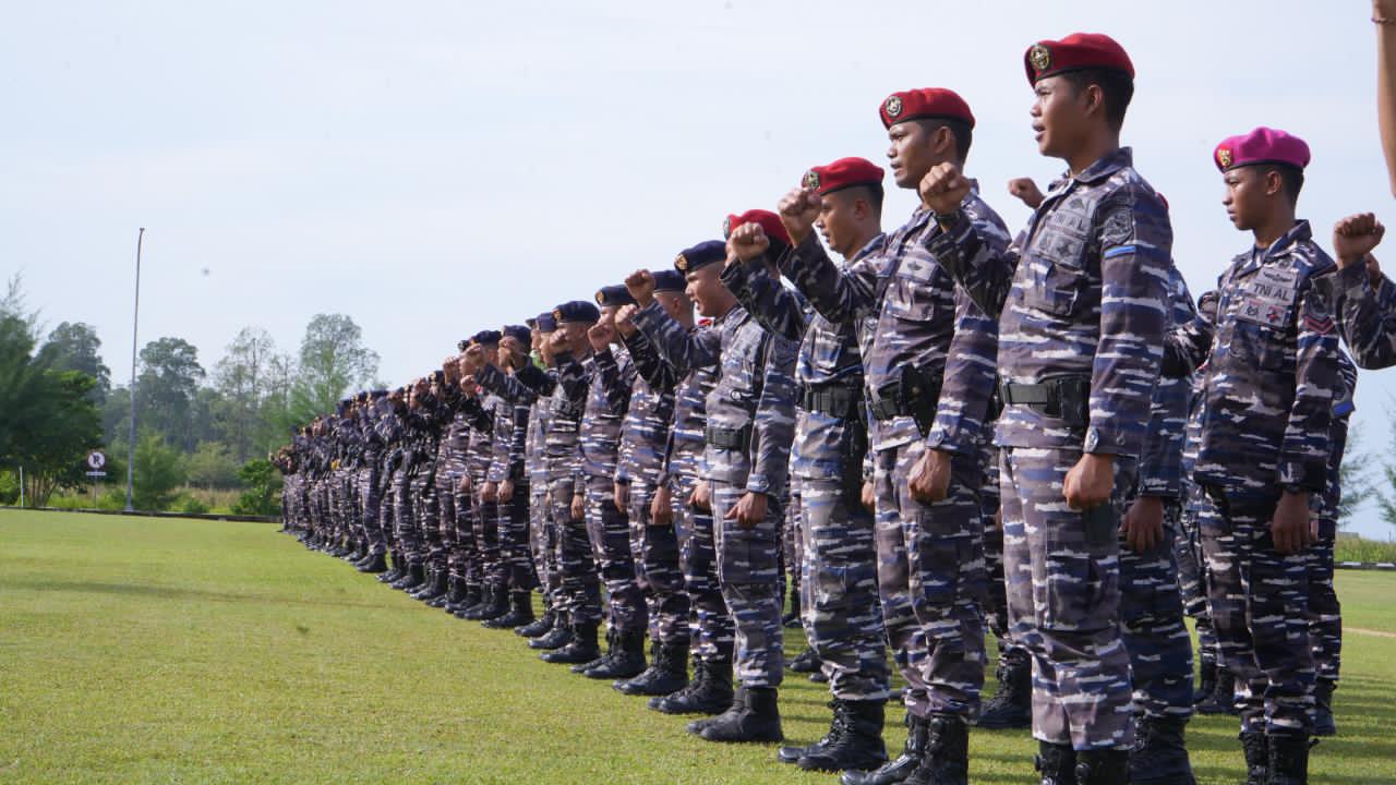 Upacara 17-an di Mako Armada III, Pangkoarmada RI Tekankan Penanggulangan Bencana dan Kesiapsiagaan Pergantian Tahun