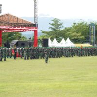 Tonting YWPJ Awali Upacara Hari Juang Korps Infanteri Ke-77 Dipimpin Pangdam Kasuari : Hari Juang Infanteri Momentum Meneguhkan Jati Diri Prajurit Bersama Rakyat