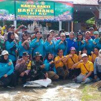 Peringati Hari Juang TNI AD, Koramil14 Gelar Karya Bakti Pembersihan Tempat Ibadah