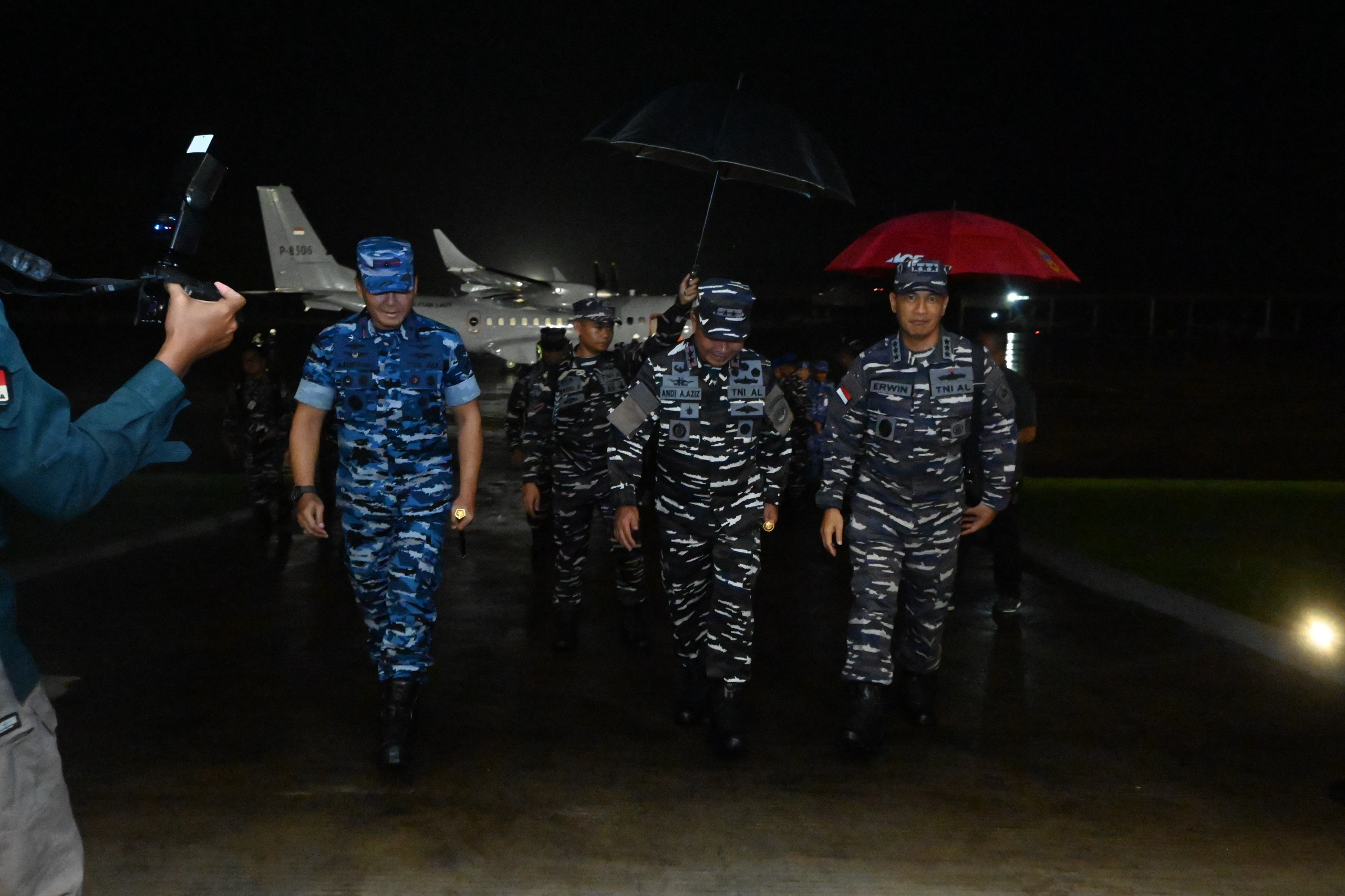 Danlanud Sultan Hasanuddin Sambut Kedatangan Wakasal di Makassar