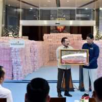 Panglima TNI Hadiri Penyerahan Uang Sitaan Negara Rp 6,6 Triliun di Kejaksaan Agung