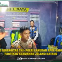 Wujud Sinergitas TNI- Polri Lakukan Apel Gabungan Pastikan Keamanan Jelang Nataru