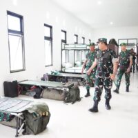Danrem 172/PWY Kunjungi Kompi A Yonif TP 815/WGT, Tekankan Disiplin, Kesiapsiagaan, dan Kepatuhan Prajurit