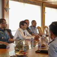 Perwira Siswa DSSC dan ACSC Australia Laksanakan Courtessy Call Kepada Duta Besar RI untuk Australia