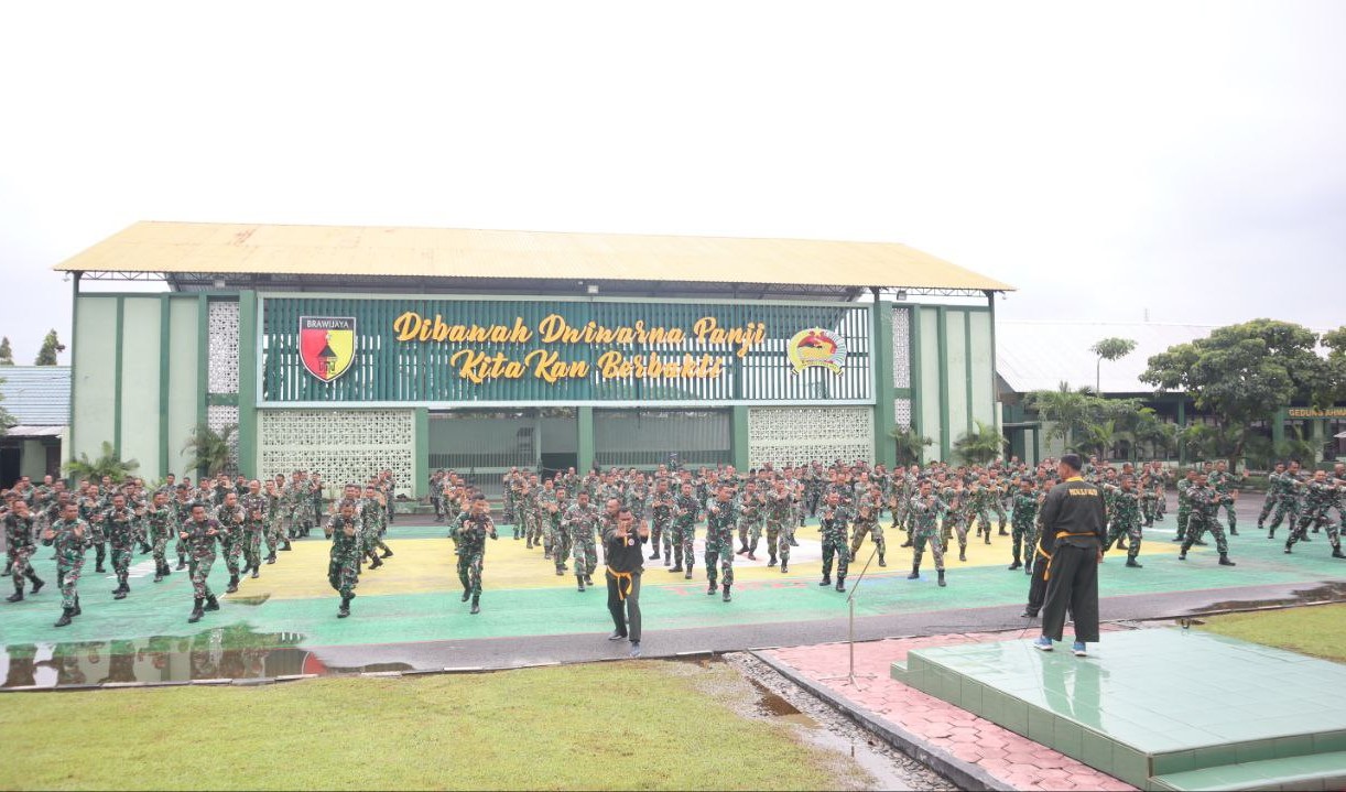 Tingkatkan Ketangkasan Prajurit, Kodim Bojonegoro Gelar Latihan Pencak Silat Militer Tingkatkan Ketangkasan Prajurit, Kodim Bojonegoro Gelar Latihan Pencak Silat Militer