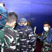 Kodaeral X TNI AL Gerak Cepat Evakuasi ABK MV ALS Luna di Perairan Jayapura