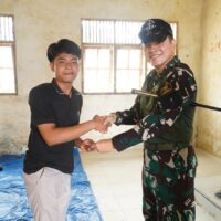 Taruna Akmil Satgastar Latsitardanus XLVI Terima Kunjungan Gubernur Akmil di Tamiang