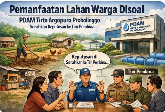 Tanah Warga Dringu Gagal Dijual Akibat Pipa PDAM Probolinggo, Penyelesaian Masih Menunggu Keputusan Tanah Warga Dringu Gagal Dijual Akibat Pipa PDAM Probolinggo, Penyelesaian Masih Menunggu Keputusan