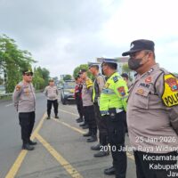 Antisipasi Mobilitas Anggota Perguruan Silat dari Tuban, Polisi Penyekatan di Perbatasan Widang