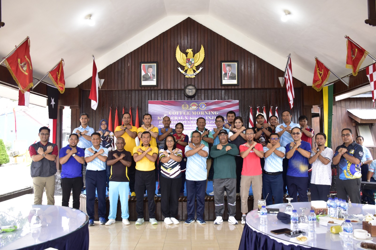 Gelar Coffee Morning Bersama Injasmar Papua, Kodaeral X TNI AL Perkuat Keamanan Maritim di Jalur Pasifik Gelar Coffee Morning Bersama Injasmar Papua, Kodaeral X TNI AL Perkuat Keamanan Maritim di Jalur Pasifik