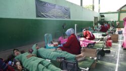 Sambut HUT Persit ke- 80, Kodim Bojonegoro Gelar Bakti Sosial Donor Darah