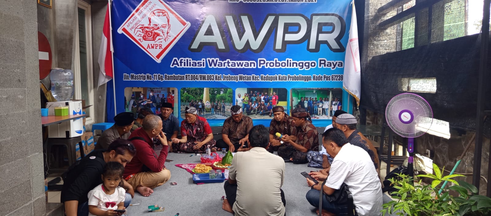 Semarak HPN 2026, AWPR Gelar Doa Bersama dan Siapkan Peresmian Sekretariat