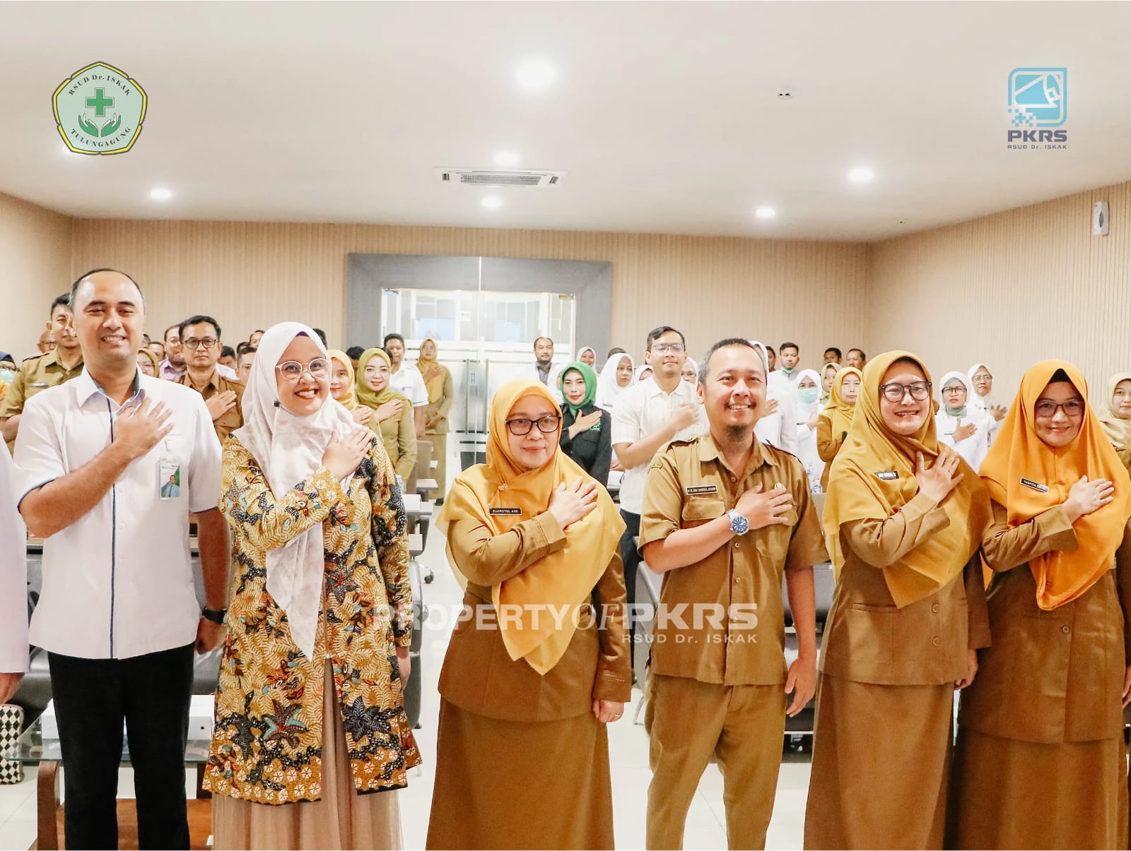 Peringati Bulan K3S, RSUD dr Iskak Gelar Health Talk