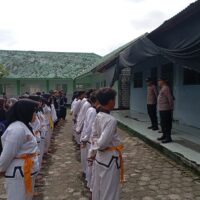 Pesan Kamtibmas Kapolsek Widang Saat UKT Perguruan Silat